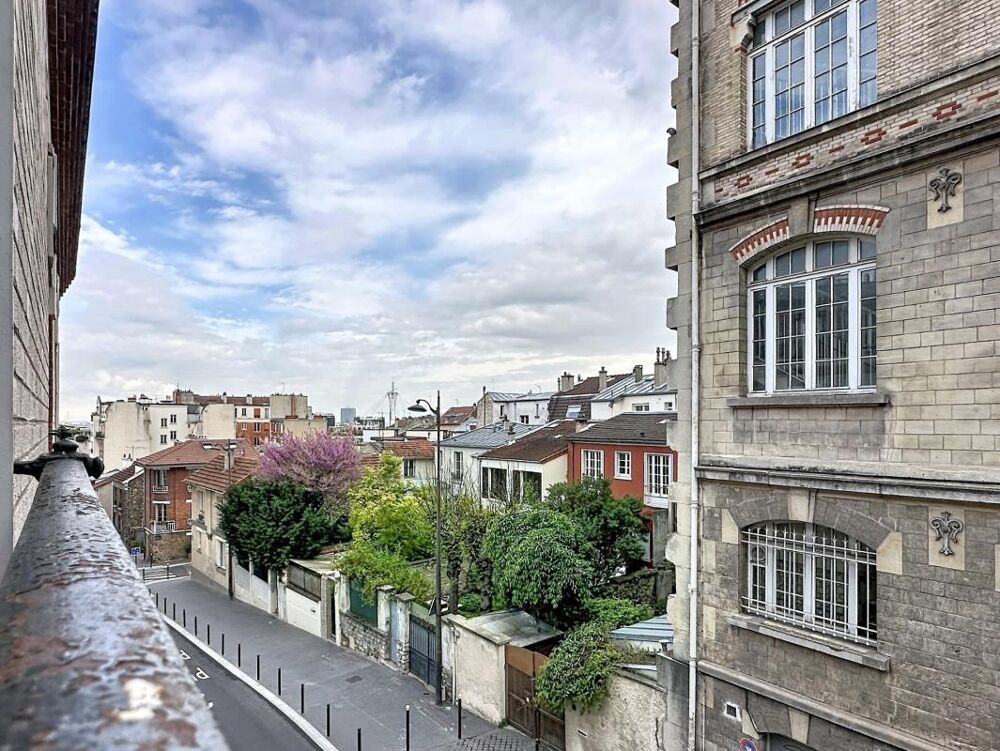 Vente Appartement Buttes-Chaumont / Jourdain - grand 2 pièces calme et lumineux Paris 19