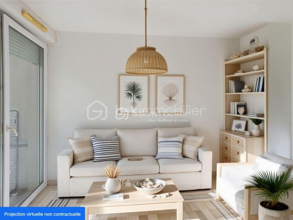 Vente Appartement STUDIO VENDU LOUÉ – 85 000 € FAI – TRAMWAY AU PIED DE LA RÉSIDENCE Montpellier