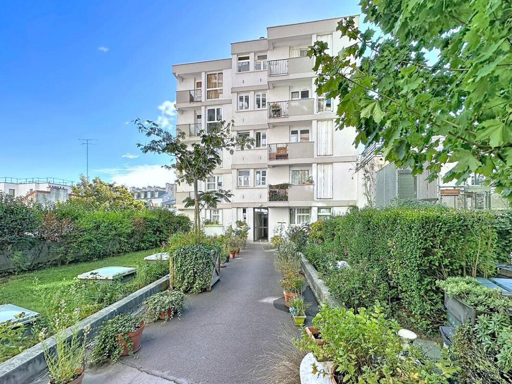 Vente Appartement Village Jourdain (Paris 20ème) - Appartement à vendre 2 pièces avec balcon au calme Paris 20