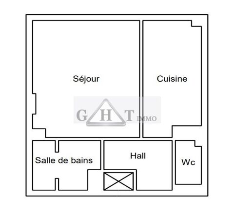 HABITATION A USAGE DE LOCAL PROFESSIONNEL  27 M&sup2;  LE CANNET 129000 06110 Le cannet
