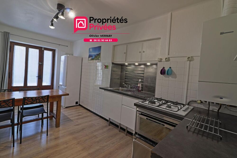 Maison mitoyenne de 2 appartements (91 m²) + combles (120m²)
