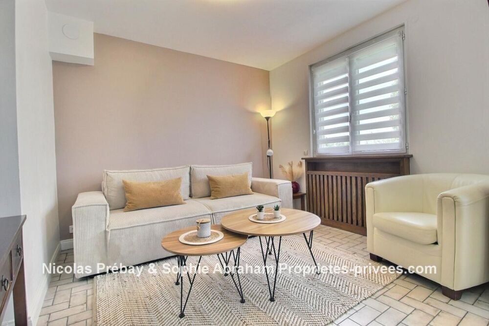 Maison 3 pièces avec sous-sol et grand jardin à Toury