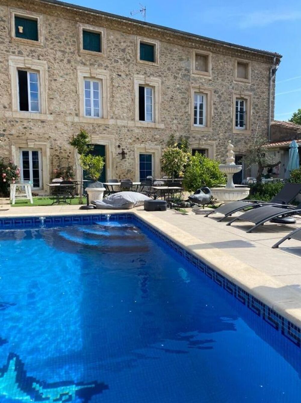 Vente Maison Élégante maison de Maitre en pierre de 320m2 avec piscine La redorte