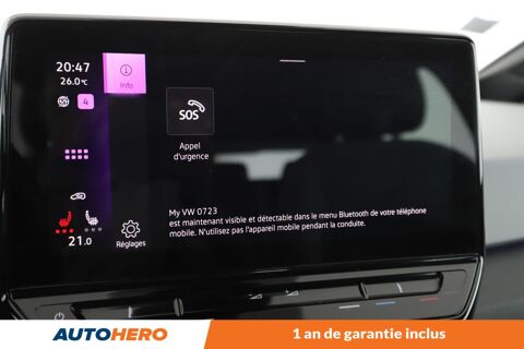 ID.3 Pure Performance 48 kWh 150 ch 2021 occasion 92130 Issy-les-Moulineaux