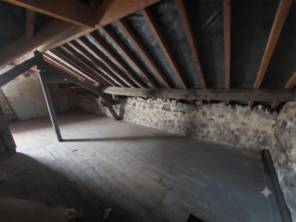 Appartement de caractère à aménager  Dernier étage  Centre-ville Fontainebleau