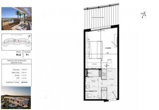  Appartement  vendre 1 pice 29 m