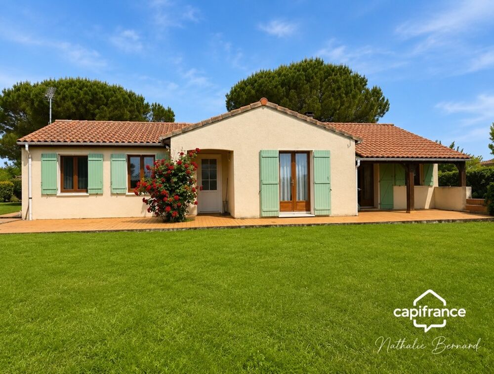 Maison de plain-pied 115 m² ALLEZ ET CAZENEUVE (47)