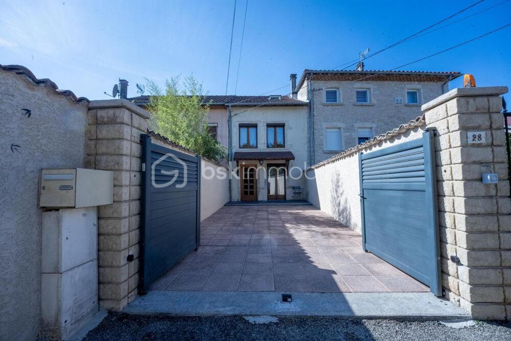 Vente Maison SAINT-ALBAN-DE-ROCHE – MAISON DE VILLAGE DE CARACTÈRE VENDUE MEUBLÉE Saint alban de roche