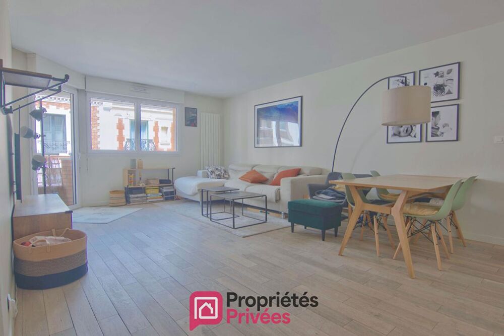 Vente Appartement Appartement Boulogne Billancourt traversant 3 pièce(s) 81,02 m2 avec terrasse de 10 m2 Boulogne billancourt