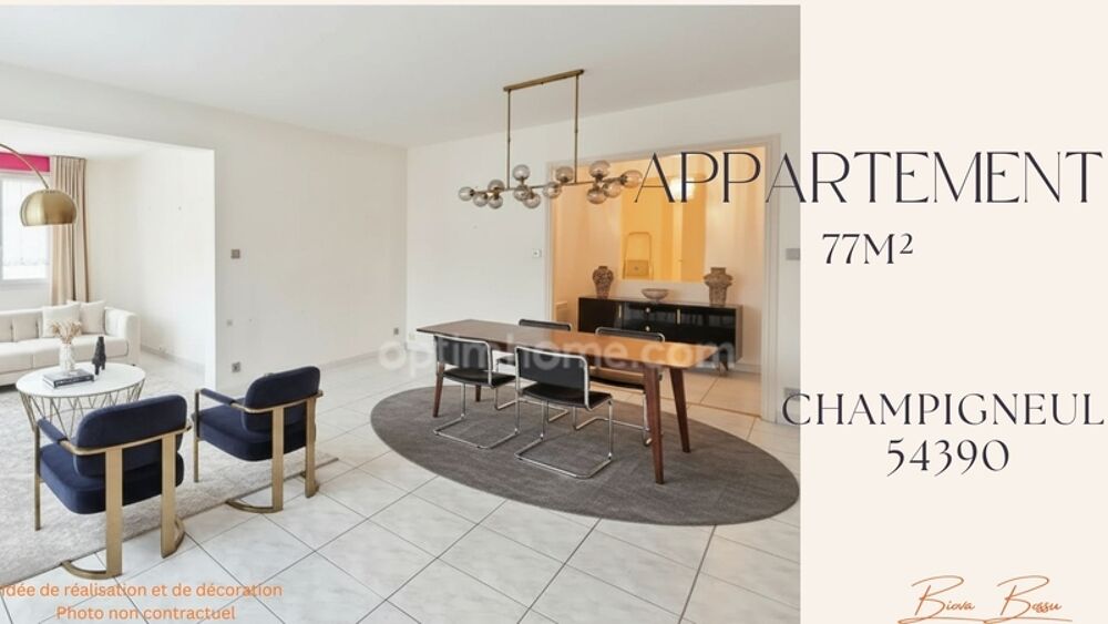 Vente Appartement Appartement � vendre 4 pi�ces 77m� CHAMPIGNEULLES (54) Champigneulles