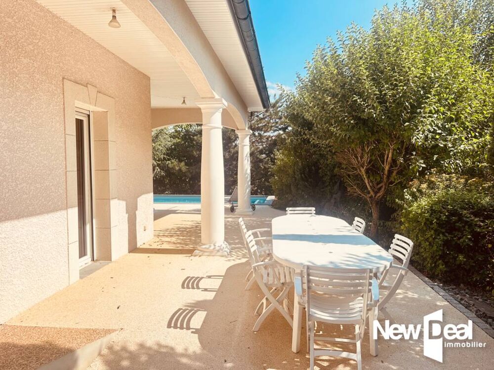 EXCLUSIVITE VALLON DU JOUR, MAISON DE TYPE 6 DE 190 m2 HABITABLES AVEC PISCINE EDIFIEE SUR 1159 m2 EN IMPASSE
