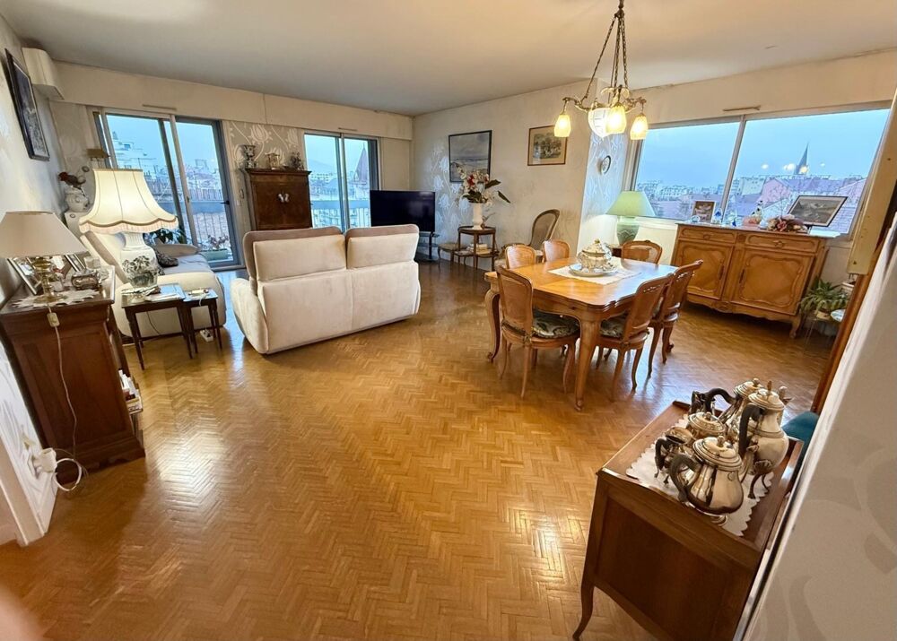 Vente Appartement GRENOBLE – CHAMPIONNET / COURS JEAN JAURÈS – 6 PIÈCES – 148 m² – VUE PANORAMIQUE Grenoble
