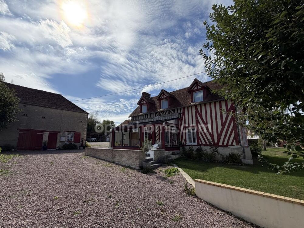 Vente Propriété/Château Belle propriété normande de caractère avec parc arboré de plus 3 500 m² et majestueuse bâtisse en pierre de Caen - Idéal projet Saint pierre sur dives