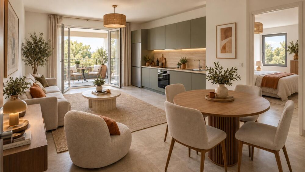 Vente Appartement CHARMANT T2 AVEC EXTERIEUR + PARKING Carbon blanc