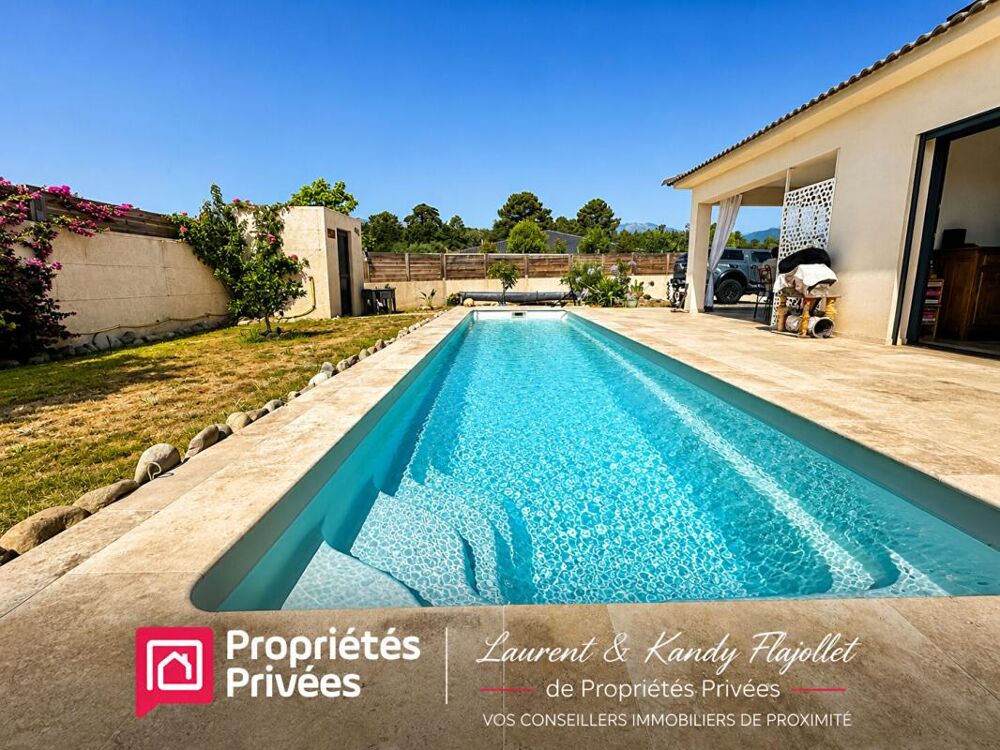 Maison neuve T3 de plain-pied - Double séjour - Piscine - Garage // SOLARO 20240 - Haute Corse 2B - FRANCE