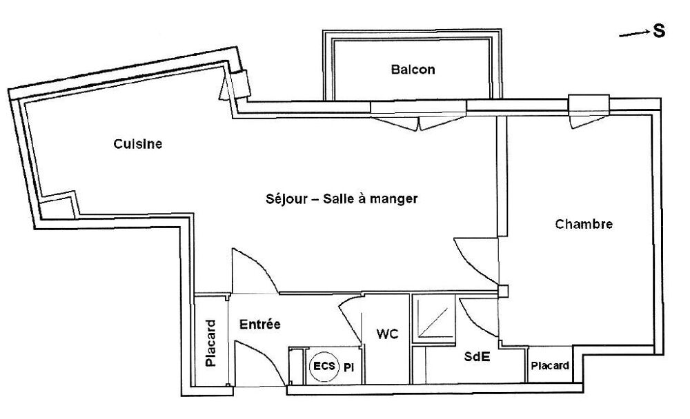 Location Appartement Appartement de 48m2 à louer sur Chantepie Chantepie
