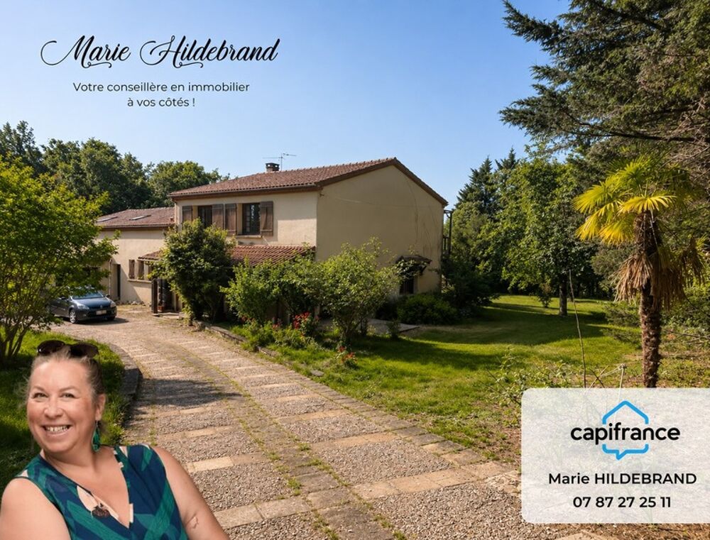 Maison de Caractère  290 m², 8 Chambres, Jardin 7500 m², Vue Imprenable