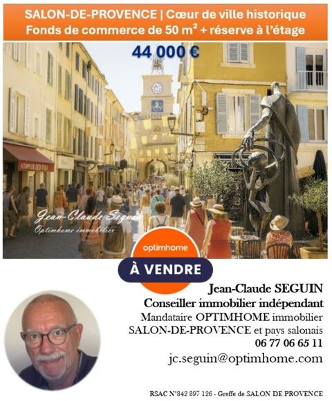 SALON-DE-PROVENCE - Centre historique pi&eacute;ton 44000 13300 Salon de provence