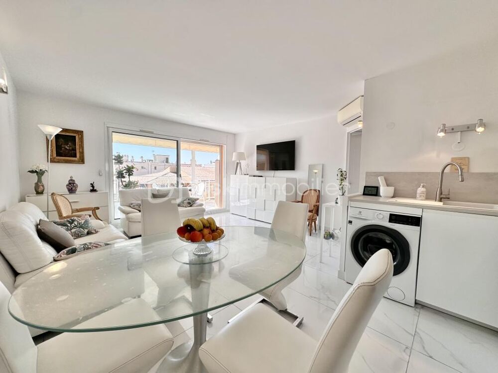 Vente Appartement GOLFE JUAN - 2 PIÈCES RÉNOVÉ CLÉ EN MAIN – TERRASSE 15m2 VUE MER - PISCINE - PORT ET PLAGES Golfe juan