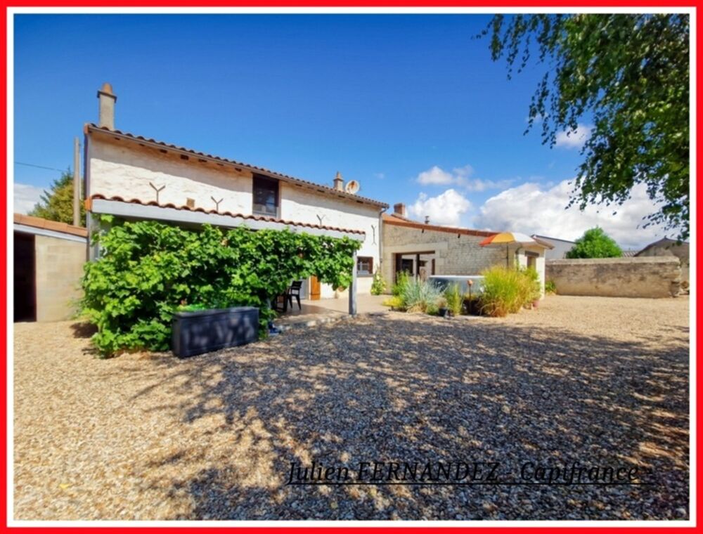Vente Maison Dpt Vienne (86), à vendre SAINT CHRISTOPHE Maison P5 de 105m² - Terrain de 1648 m² Saint christophe