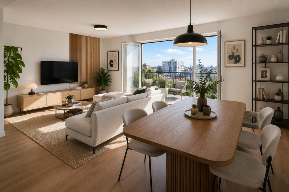 Superbe 3 pièces avec double balcon  Secteur Centre-Ville / Mairie de Villejuif