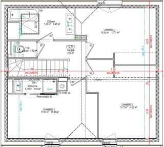 Vente Maison Superbe projet avec PC déposé au centre de Faucigny Faucigny