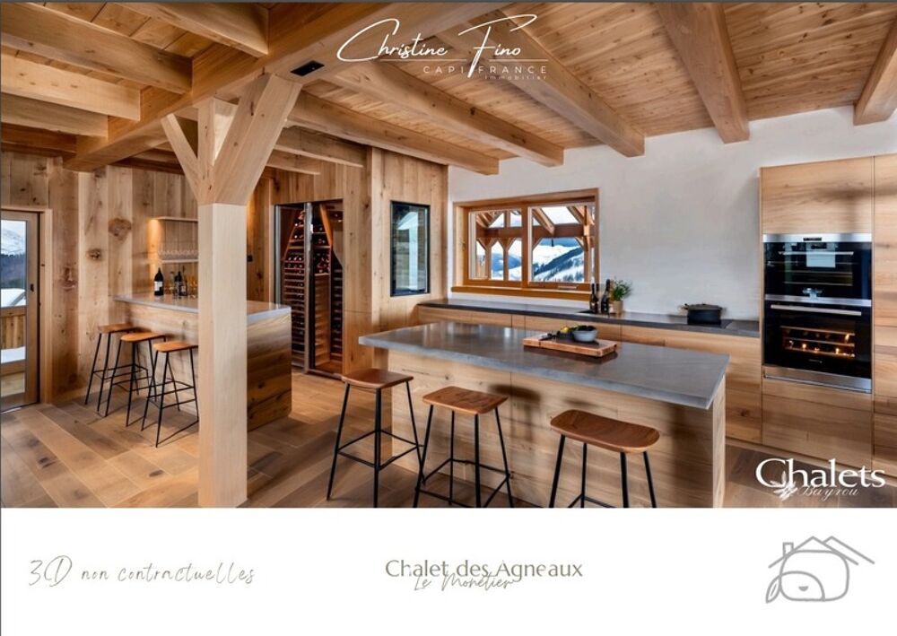 Vente Chalet SERRE CHEVALIER - LE MONETIER LES BAINS Chalet des Agneaux Le monetier les bains