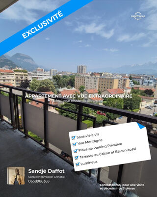  Appartement � vendre 3 pi�ces 71 m�