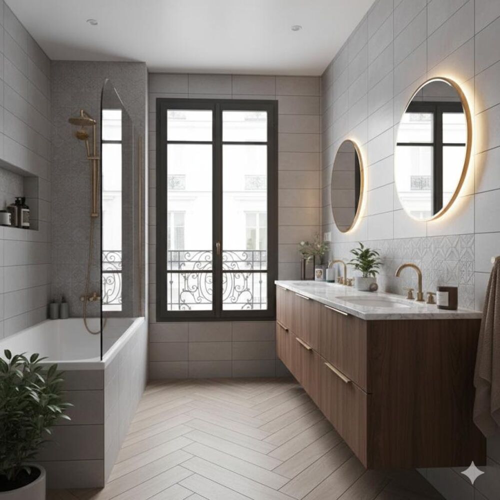 Vente Appartement Exclusivité – 5 pièces en étage élevé avec double parking, exposé plein Sud Gennevilliers