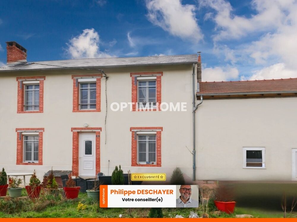 MAISON entièrement rénovée de 91 m² - 5 Pièces - 3 Chambres sur parcelle de 660 m² DROUX (87)