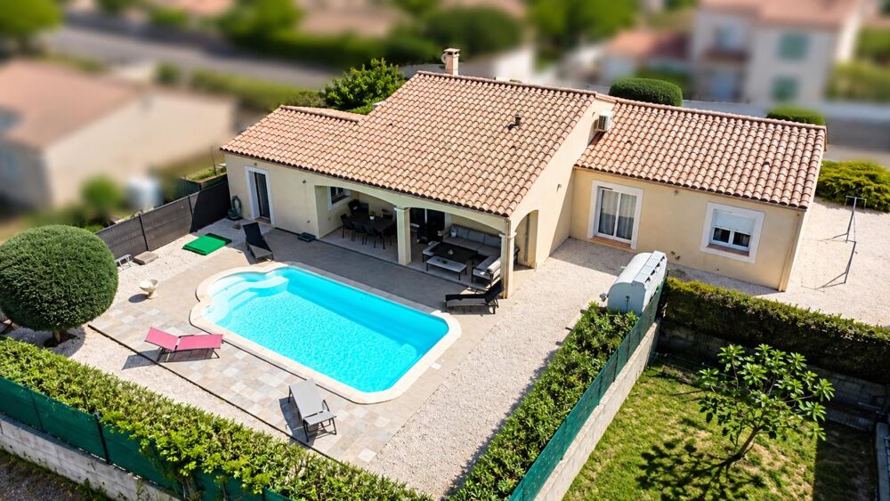 EXCLUSIVITE à TREBES - VILLA 114M2 - PLAIN-PIED avec PISCINE - 3 chambres - 2 SDB