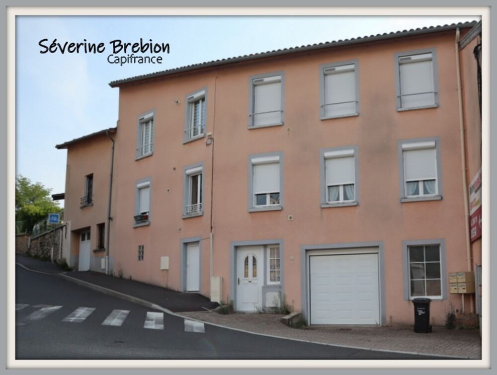 Vente Immeuble Immeuble à vendre NOIRETABLE (42), 4 appartements, jardin, garage Noiretable
