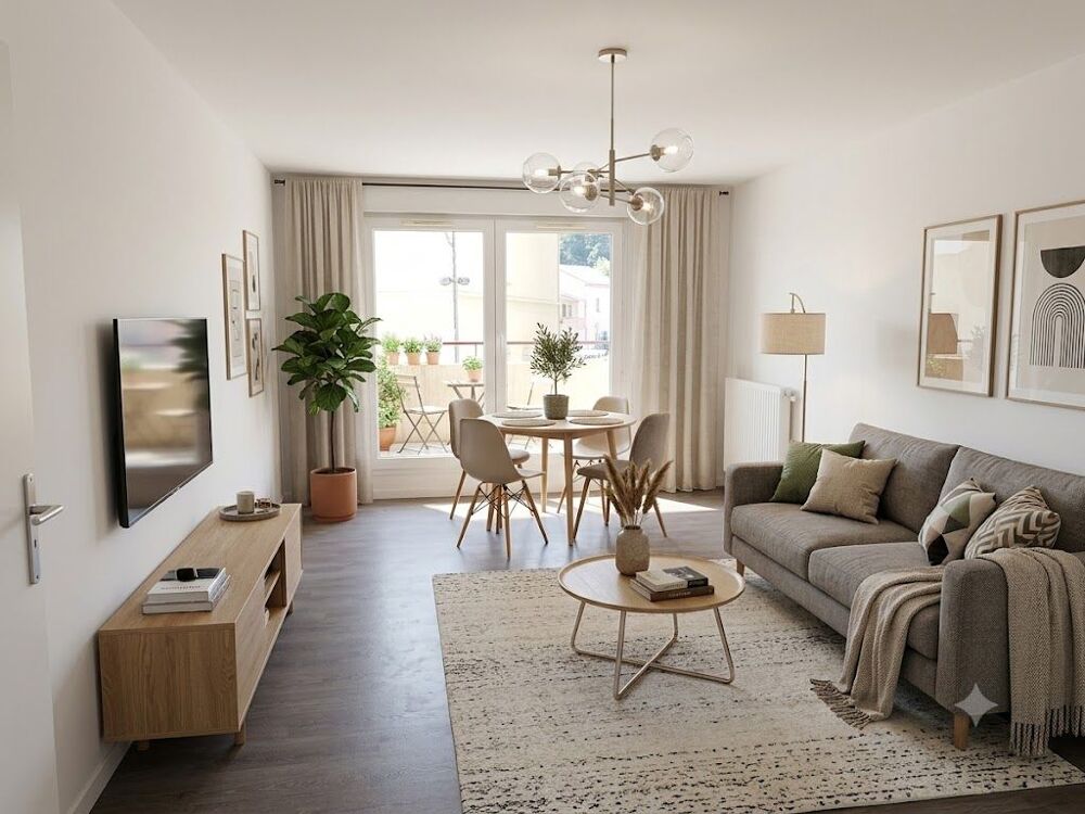 Vente Appartement T3 de 71,31 m² à Charbonnières-les-Bains, Le Parc de la Nouvelle Source au prix de vente de 158 200 € Charbonniere les bains