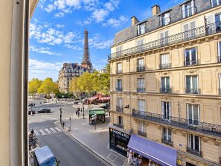 Vente Appartement Paris 7? – Rue Saint-Dominique – Vue exceptionnelle sur la tour Eiffel Paris 7