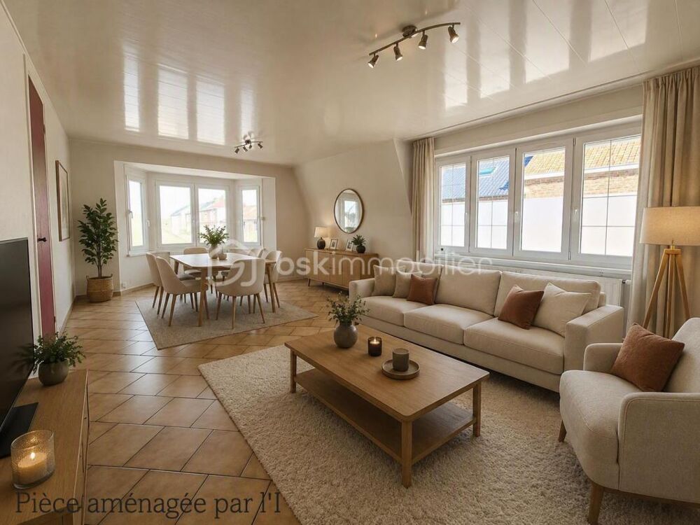 Bien rare à Hazebrouck : appartement avec jardin, garage et ascenseur privé