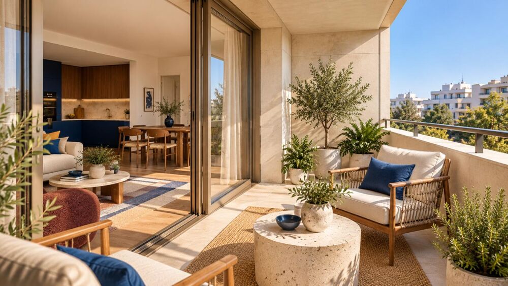 Vente Appartement BORDEAUX – T3 EN ÉTAGE ÉLEVÉ AVEC EXTÉRIEUR, CELLIER ET PARKING Bordeaux