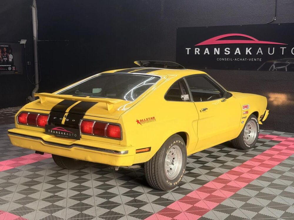 Mustang II COBRA 2 FASTBACK V8 5.0L BOITE AUTOMATIQUE UNIQUE Ford 1975 occasion 73000 Chambery