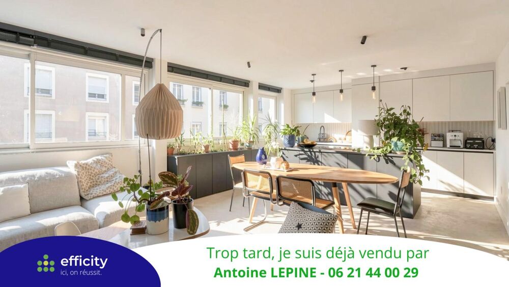 Appartement 4 pièces 75 m² · à Lyon 6 · 75 m² · 449 000 €