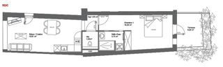  Appartement à vendre 2 pièces 43 m²