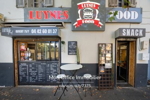 R&eacute;f&eacute;rence : 7375-LLI - FONDS DE COMMERCE RESTAURATION RAPIDE &Agrave; LUYNES – EMPLACEMENT HYPER VISIBLE + CLIENT&Egrave;LE SCOLAIRE 122000 13100 Aix en provence