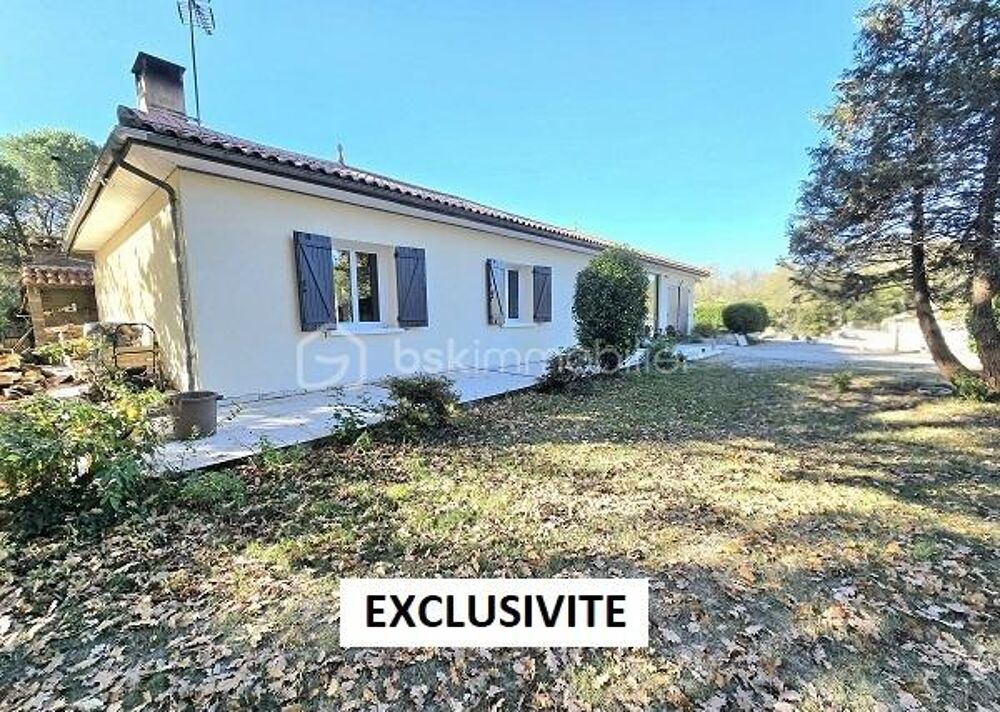 Vente Maison MAISON DE 187 M2 SUR UN TERRAIN DE PLUS DE 2 HECTARES AVEC UN ETANG, 4 CHAMBRES ET UNE PISCINE !!! Coutras