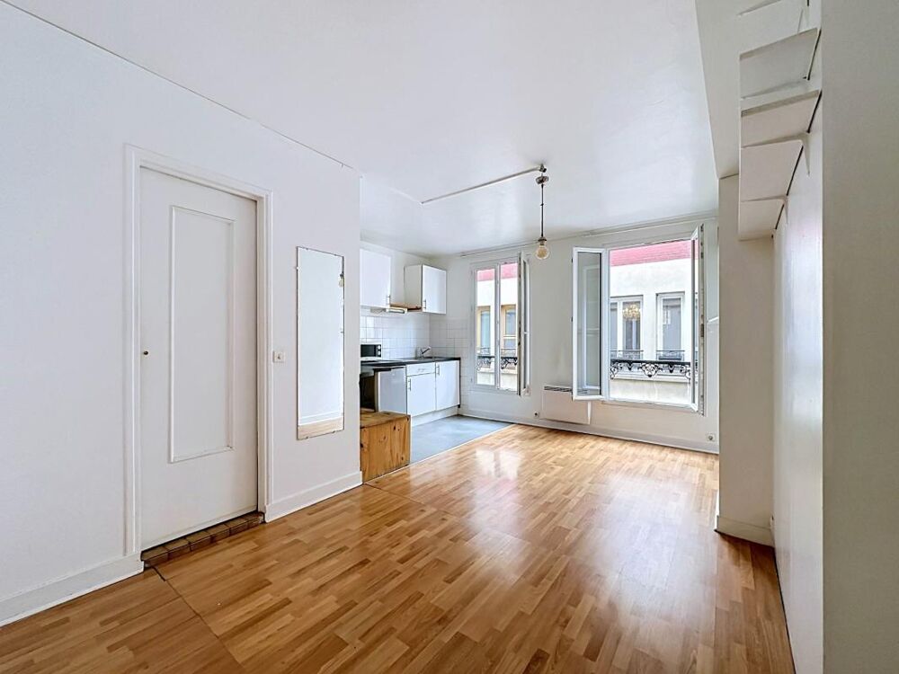 Vente Appartement PARIS 11EME ARRONDISSEMENT (75) - Père Lachaise : studio calme et lumineux en dernier étage Paris 11