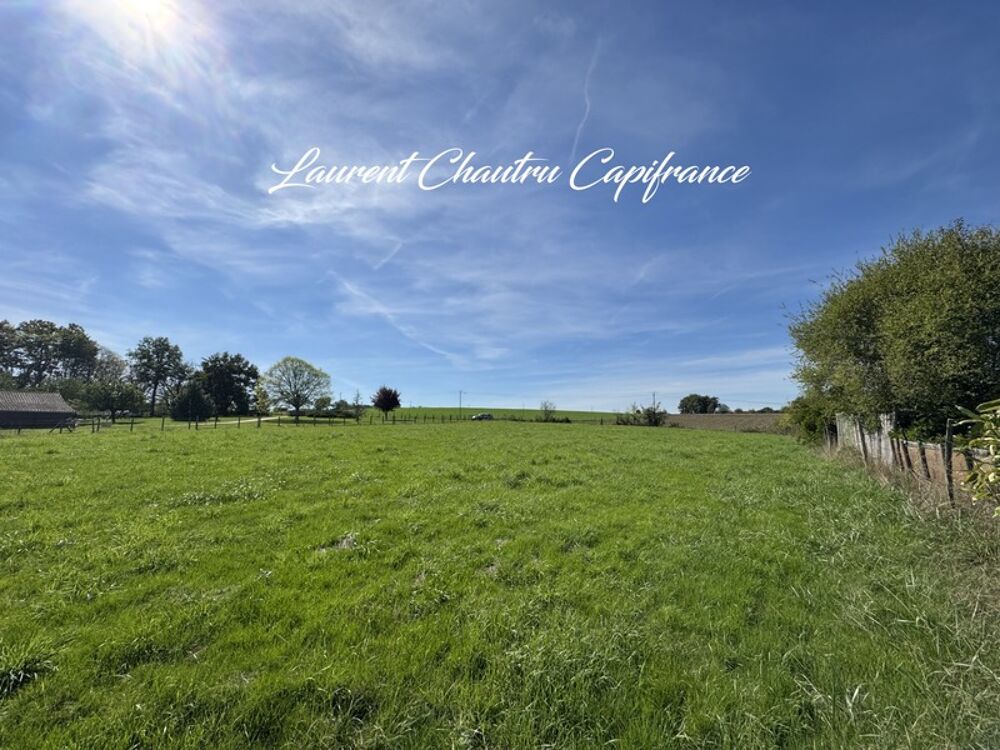 Vente Terrain Terrain plat 2744m² - Vue dégagée - Environnement calme Limeyrat