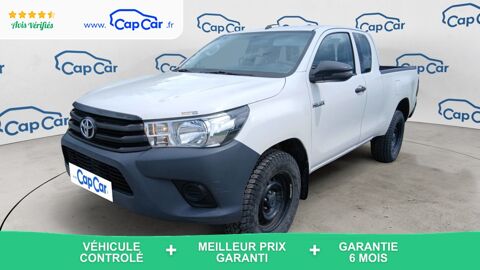 Toyota Hilux 2.4 D-4D 150 AWD Xcab Simple Cabine - Premi&egrave;re main 2020 occasion Passy 74190