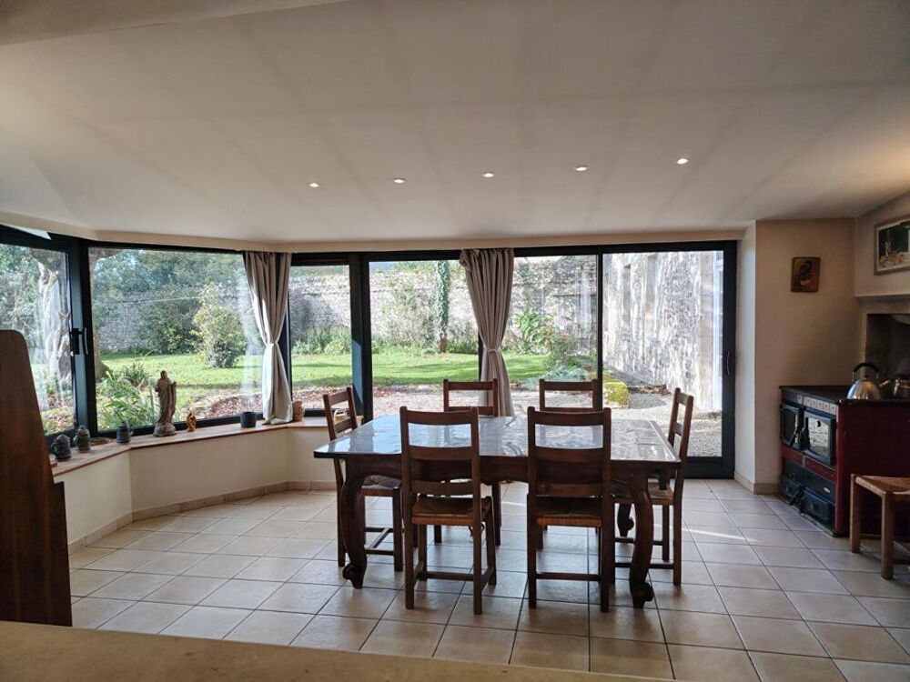 Vente Maison MANCHE  - MAGNIFIQUE PROPRIÉTÉ FAMILIALE EN PIERRE DU XVIIIe SIÈCLE AVEC PARC, PISCINE ET DEUX STUDIOS INDÉPENDANTS Lessay