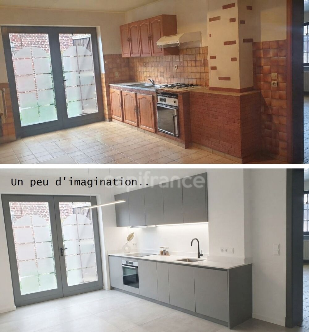 Vente Maison Maison de ville 3 chambres avec terrasse de 29 m², garage et combles aménageables Bruay sur l escaut