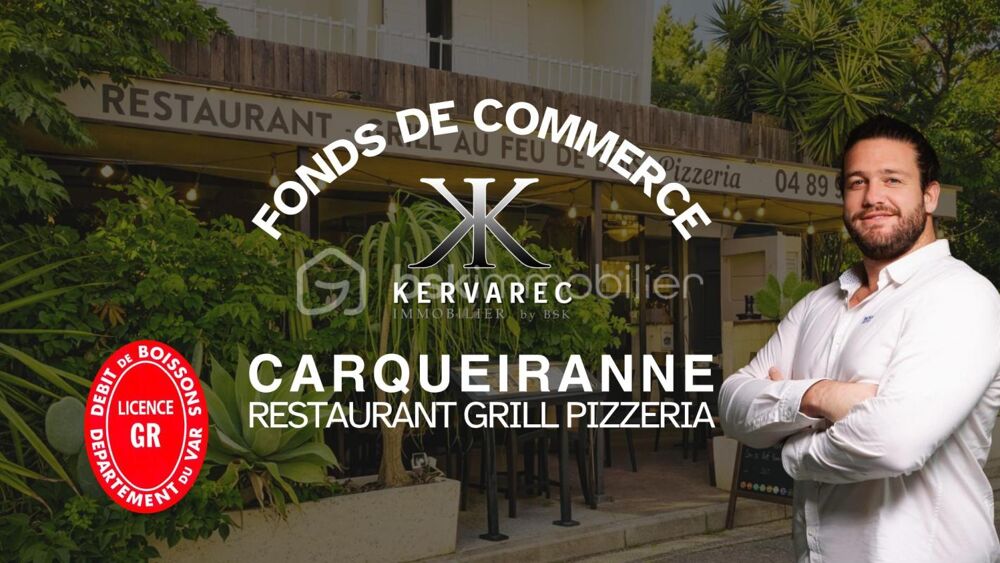   FONDS DE COMMERCE PIZZERIA & GRILL AU FEU DE BOIS – PORT DE CARQUEIRANNE 
