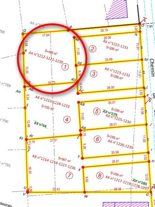  Terrain � vendre 499 m�