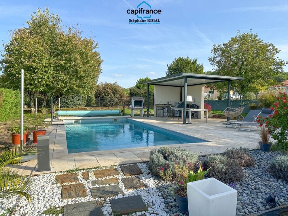 Dpt Lot et Garonne (47), à vendre MONTAYRAL propriete P7 de 125 m² - Terrain de 1 106 m²