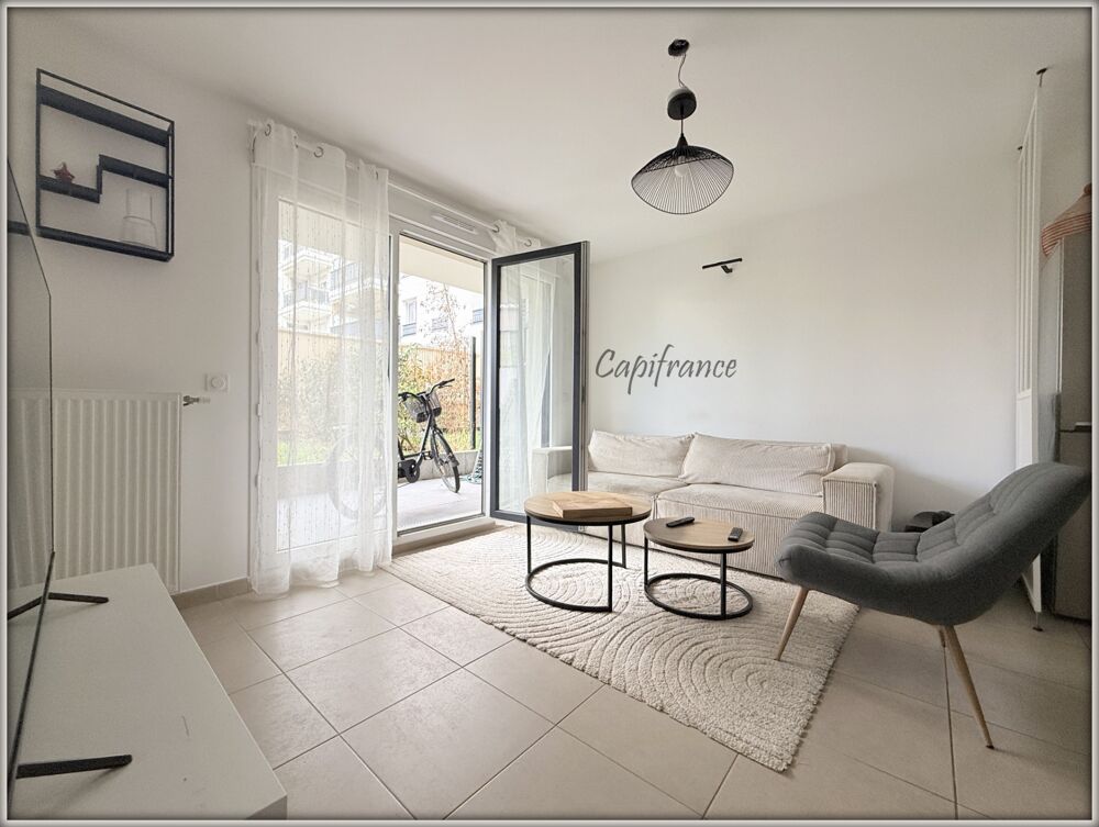 Location Appartement Gagny (93) - Appartement à louer 2 pièces meublé récent avec Jardin privatif de 50 m² + Parking Gagny